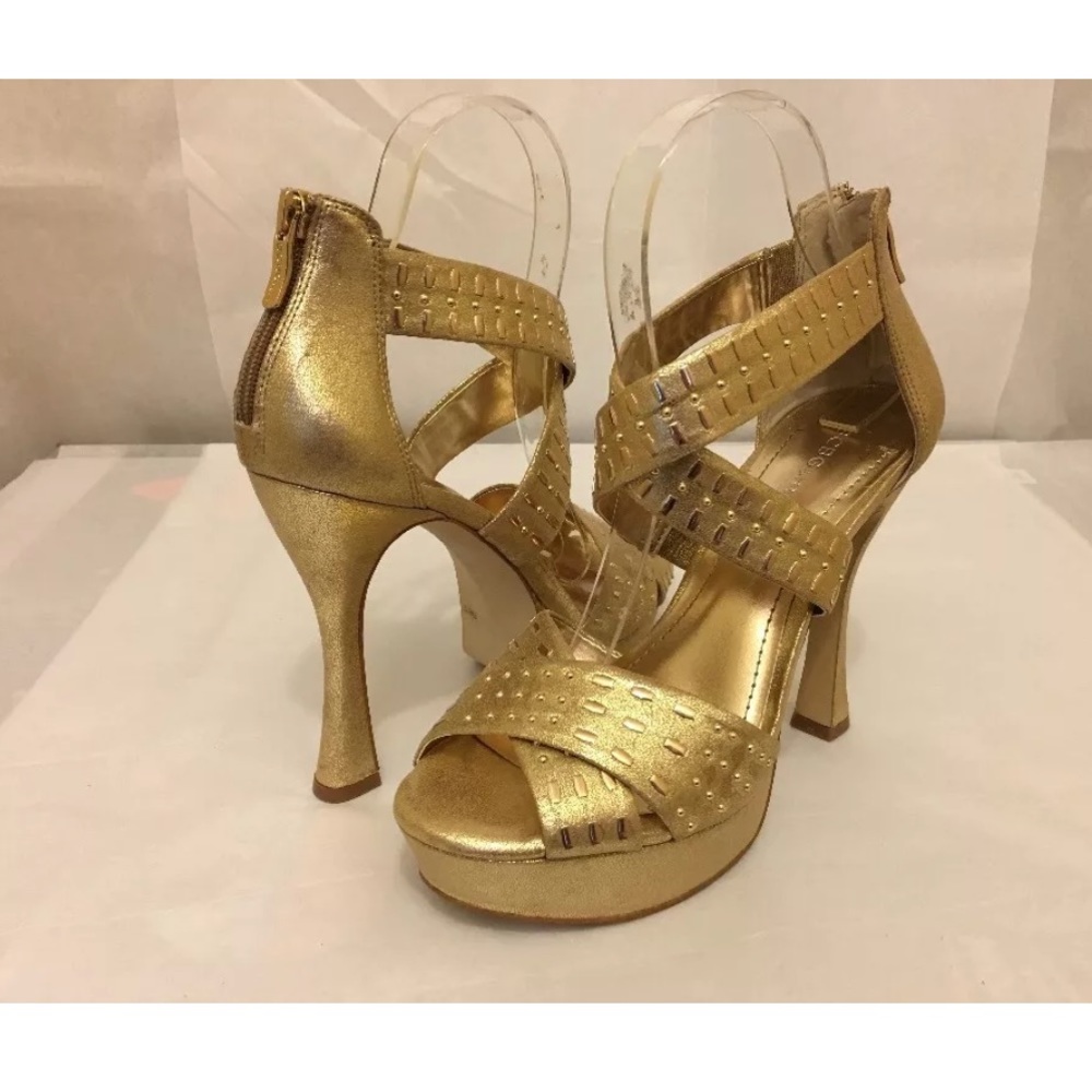 NEW BCBGenerations Gold Studded Platforms
